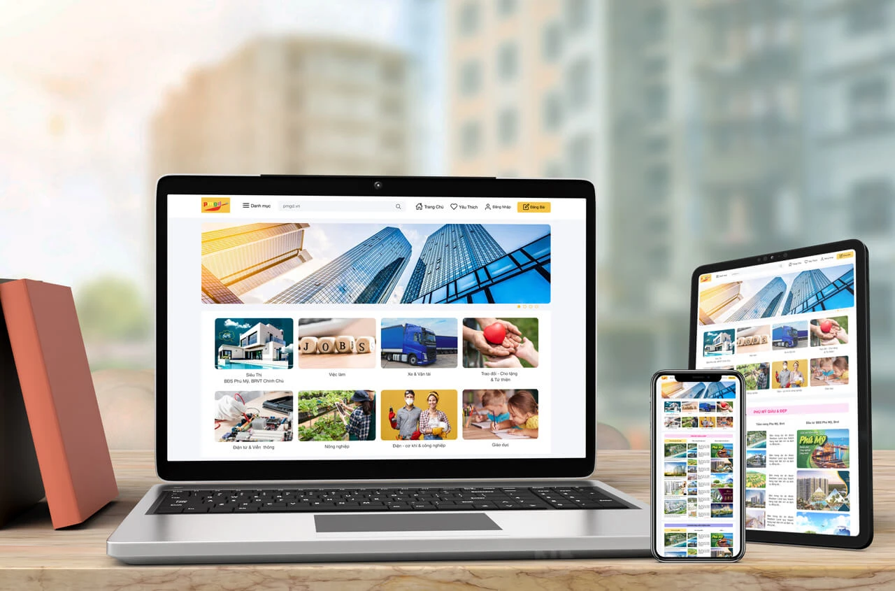 PHU MY REAL ESTATE LISTING & EXCHANGE WEBSITE