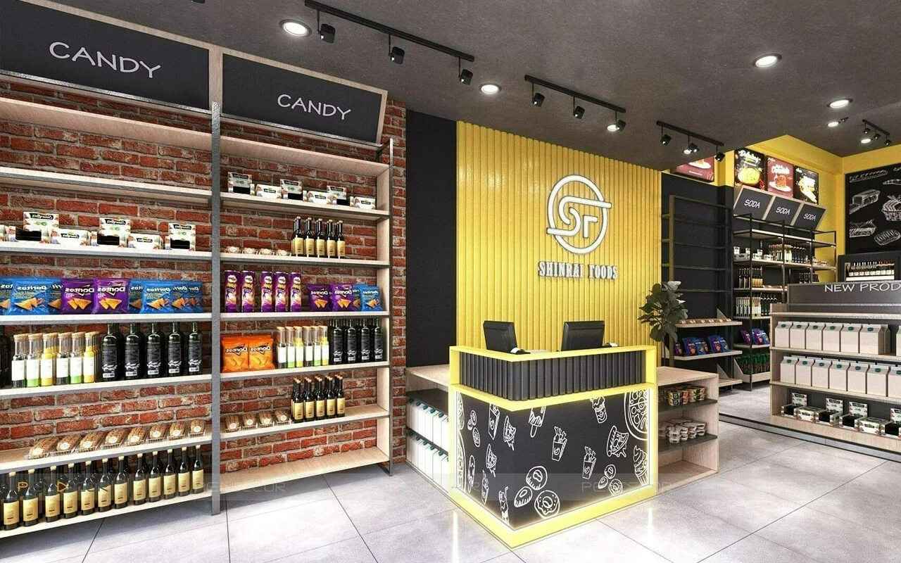 cửa hàng Shinrai Foods