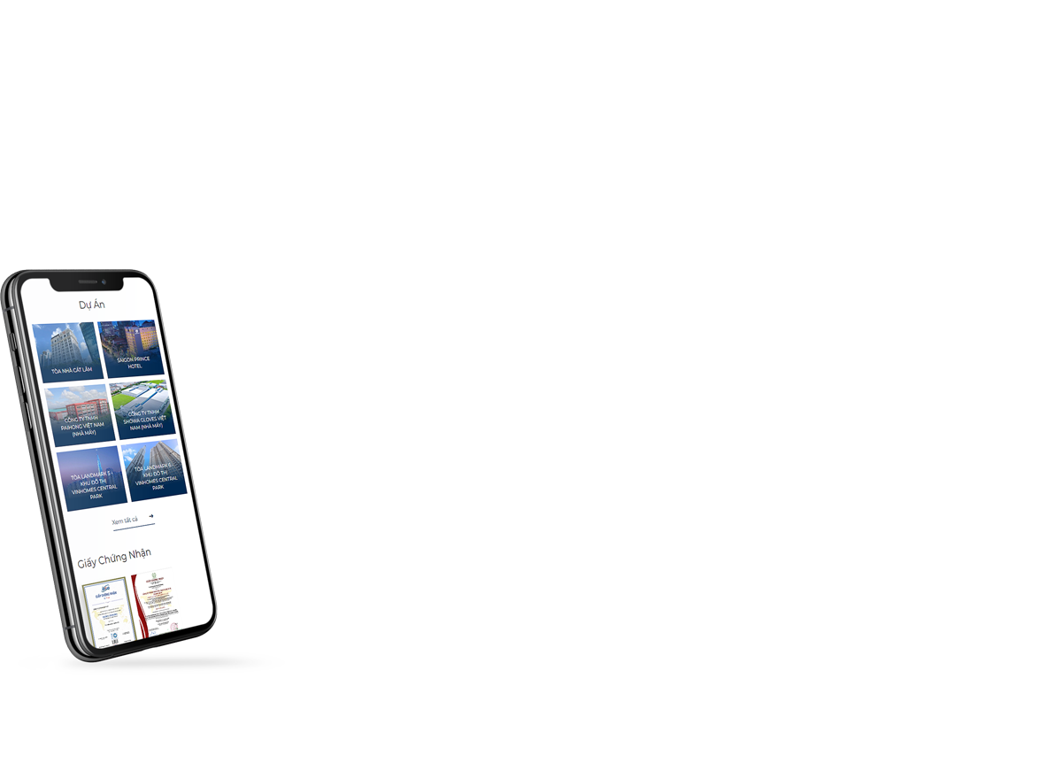 Thiết kế website cơ khí