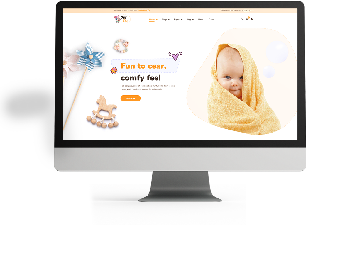 Thiết Kế Website Mẹ Và Bé Giao Diện Đẹp Mắt – Chuyên Nghiệp