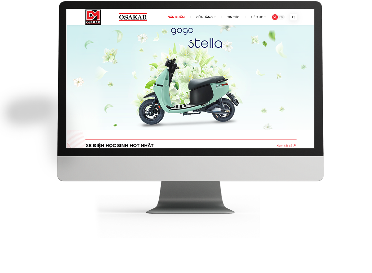 Thiết Kế Website Xe Máy Hiện Đại, Cam Kết Bảo Hành Trọn Đời